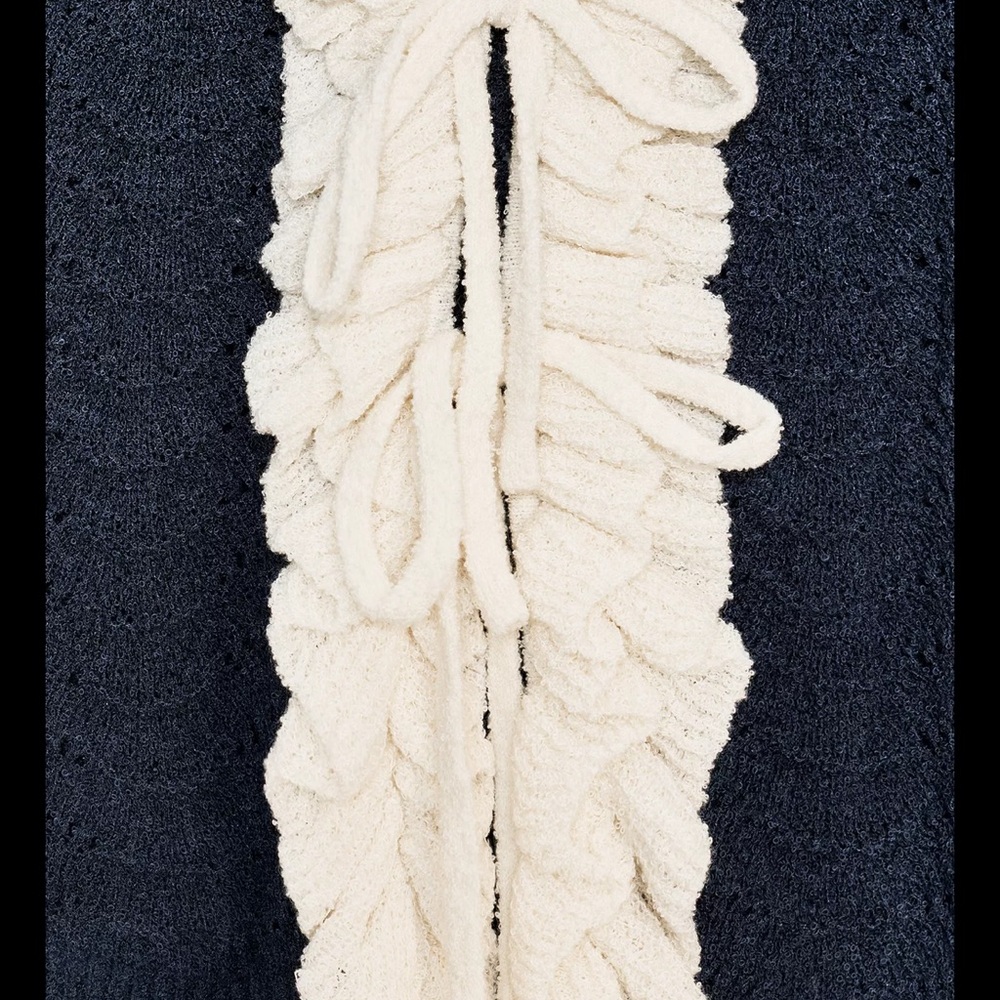 NWT ZARA Ruffle Top - Picture 5 of 5